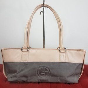 Giorgio Armani Tote Bag YGD052 Purse Handbag Leath